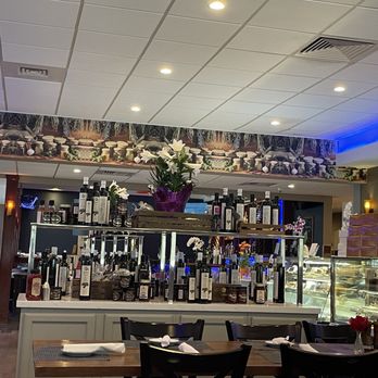 Kephi Greek Kitchen - Main dining area and dessert case - Greek Near Me - Williamsburg, Virginia