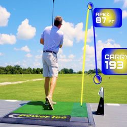Oxford Golf Academy - TopTracer with Power Tees.