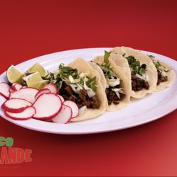 Taco El Grande - Homemade Tortillas. 
Tortillas Hechas A Mano.
