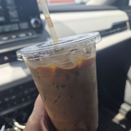 Iced coffee with condensed milk Iced coffee with condensed milk