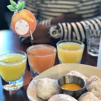 Mimosas - Beignets and Savage flight - American Near Me - Denver, Colorado Mimosas - Beignets and Savage flight - American Near Me - Denver, Colorado