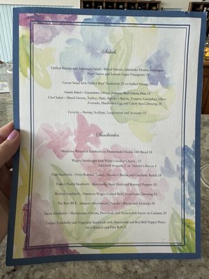 Menu photo 2 The Carriage House Mackinac Island, MI