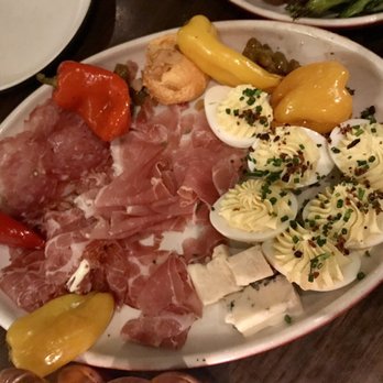 Culinary Dropout - Prosciutto Di San Daniele Prosciutto Deviled Eggs Pickled Sweet Peppers - New American Near Me - Phoenix, Arizona