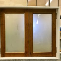 San Francisco Sash - 100 year old double casement sash with new frame.