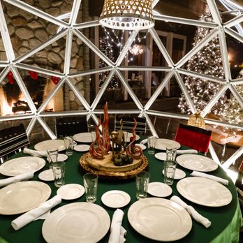 Camp Ticonderoga - Camp Ti offers igloo dining during the winter months. All igloos must be reserved online. - American Near Me - Troy, Michigan