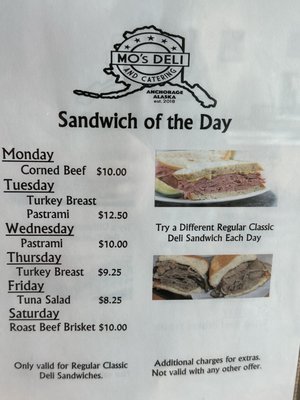 Menu photo 1 Mo's Deli and Catering Anchorage, AK