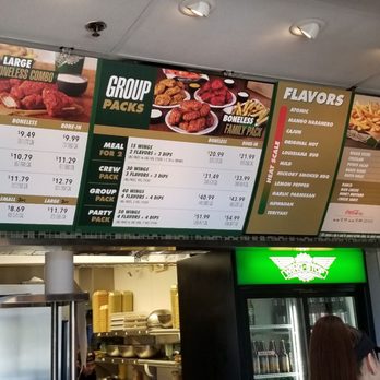 Wingstop - Menu - Chicken Wings Near Me - Sparks, Nevada