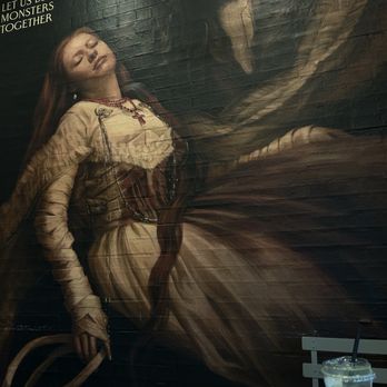 Alfred Coffee - Frankenstein Mural - Coffee & Tea Near Me - Studio City, California