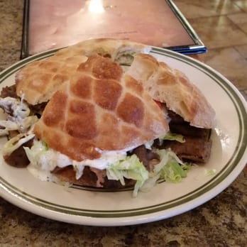 Berix Restaurant - Donar Kebeb as big as a dinner plate. - Modern European Near Me - St Louis, Missouri