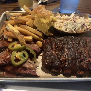 Dinosaur Bar-B-Que - Combo plate - Barbeque Near Me - Syracuse, New York
