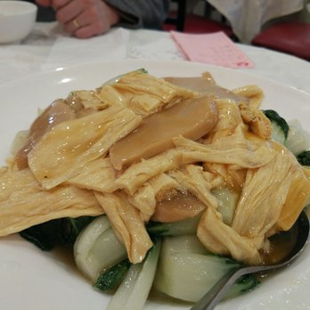Top Choice Restaurant - Bok choy with bean curd and mushrooms - Chinese Near Me - Markham, Ontario