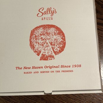 Sally’s Apizza - Sally APizza Box! - Pizza Near Me - Stamford, Connecticut Sally’s Apizza - Sally APizza Box! - Pizza Near Me - Stamford, Connecticut