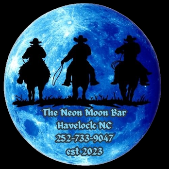 The Neon Moon Bar - three cowboys on horseback - Dive Bars Near Me - Havelock, North Carolina The Neon Moon Bar - three cowboys on horseback - Dive Bars Near Me - Havelock, North Carolina