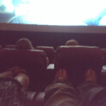 AMC Headquarters Plaza 10 - The view from the reclined position - Cinema Near Me - Morristown, New Jersey