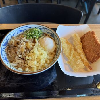 Marugame Udon - Curry Udon, Sanuki style. Chicken katsu - Japanese Near Me - San Ramon, California