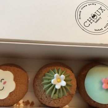 Choux - Far right- pistachio - Bakeries Near Me - San Francisco, California