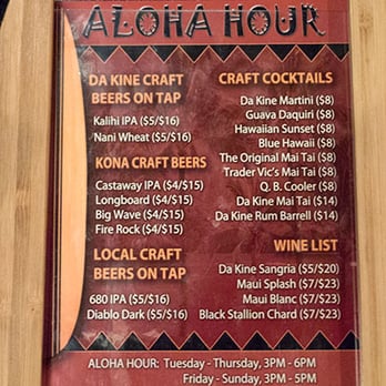 Tiki Pete - Happy hour menu 2/2. Tue-Thu 3-6, Fri-Sun 3-5. - Music Venues Near Me - San Jose, California Tiki Pete - Happy hour menu 2/2. Tue-Thu 3-6, Fri-Sun 3-5. - Music Venues Near Me - San Jose, California