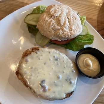 Big Orange | West Little Rock - Gluten free classic Turkey burger. The Dempsey bun was perfect! - Burgers Near Me - Little Rock, Arkansas
