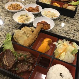 Galbi bento box