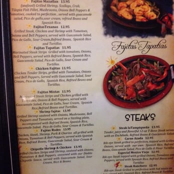 La Carreta Mexican Restaurant - I ordered the Fajitas Rodeo since it was recommended by the waiter. Fajitas Mazatlan would have been my choice. - Mexican Near Me - Jamestown, North Dakota