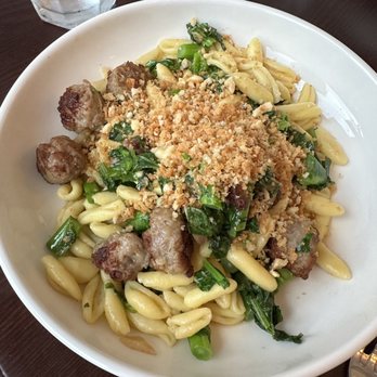 Fuzi Pasta Co - Ricotta Cavatelli w/ Sausage & Broccoli Rabe - Pasta Shops Near Me - Fresh Meadows, New York
