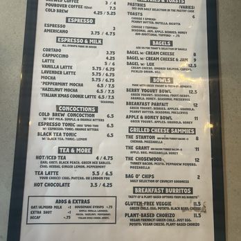 Peoples Town Coffee Bar - Menu - Cafes Near Me - Atlanta, Georgia