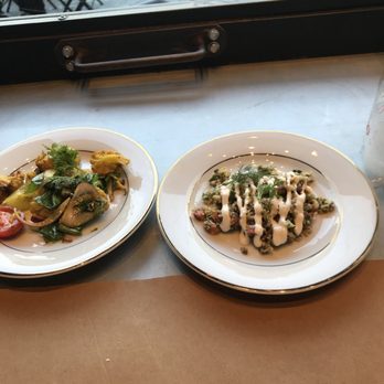 FAYER - Tabouli and a plate of marinated vegetables! - Middle Eastern Near Me - Buenos Aires, C