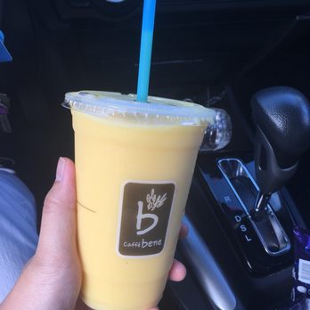 Caffe Bene - Mango Passion Fruit Smoothie - Coffee & Tea Near Me - Torrance, California Caffe Bene - Mango Passion Fruit Smoothie - Coffee & Tea Near Me - Torrance, California