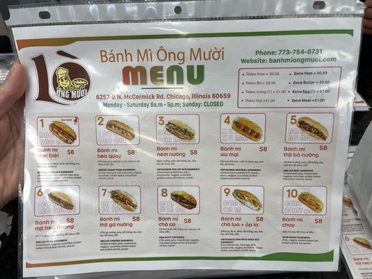 Bánh Mì Ông Mười by null