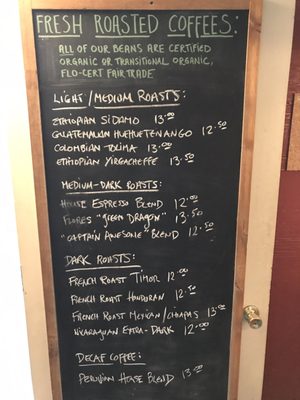 Menu photo 1 Elbow Room Coffee Williamsburg, MA