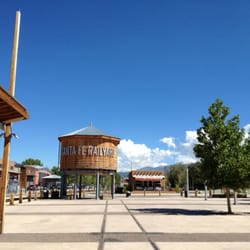 Railyard Park and Plaza - A lovely, first Fall day at the Railyard.