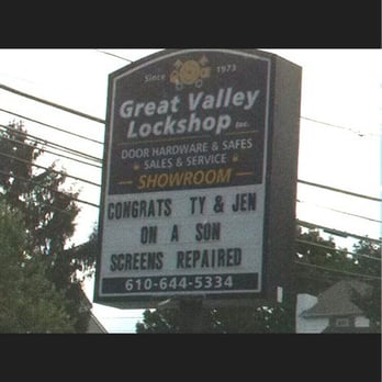 Great Valley Lockshop - Keys & Locksmiths Near Me - Malvern, Pennsylvania Great Valley Lockshop - Keys & Locksmiths Near Me - Malvern, Pennsylvania