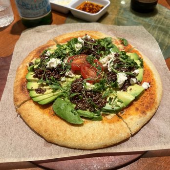 Urth Caffe - Avocado toast pizza - soooo good! - Coffee & Tea Near Me - Laguna Beach, California Urth Caffe - Avocado toast pizza - soooo good! - Coffee & Tea Near Me - Laguna Beach, California