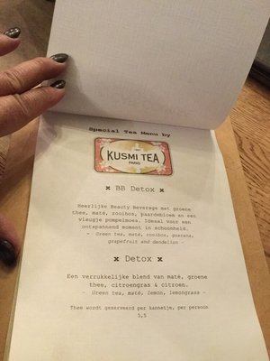 Menu photo 2 Blackbird Bruges, VWV Menu photo 2 Blackbird Bruges, VWV