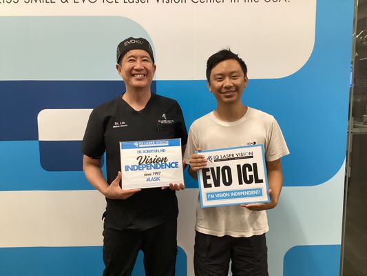 Most Experienced in EVO ICL in the USA - Q Laser Vision is now offering the EVO ICL for patients between the ages of 21 and 45 years old. The EVO ICL is an additive lens meant to supplement your natural lens, and does not involve removing tissue.
The EVO ICL does not replace your natural lens.
Instead, it’s placed in front of your natural lens. The EVO ICL treats and corrects up to -16 diopters of nearsightedness, as well as up to 4.0 diopters of astigmatism. Most Experienced in EVO ICL in the USA - Q Laser Vision is now offering the EVO ICL for patients between the ages of 21 and 45 years old. The EVO ICL is an additive lens meant to supplement your natural lens, and does not involve removing tissue.
The EVO ICL does not replace your natural lens.
Instead, it’s placed in front of your natural lens. The EVO ICL treats and corrects up to -16 diopters of nearsightedness, as well as up to 4.0 diopters of astigmatism.