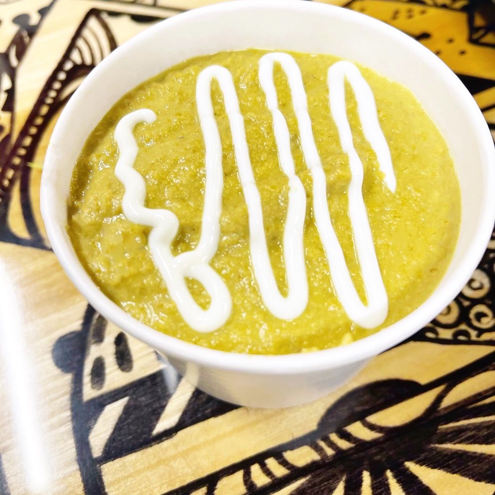 Revolutionary Soup - Creamy Edamame - New American Near Me - Charlottesville, Virginia Revolutionary Soup - Creamy Edamame - New American Near Me - Charlottesville, Virginia