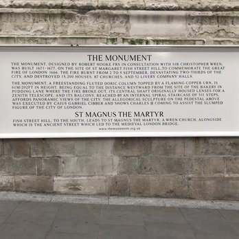 The Monument - Some background on the Monument - Landmarks & Historical Buildings Near Me - London, XGL The Monument - Some background on the Monument - Landmarks & Historical Buildings Near Me - London, XGL
