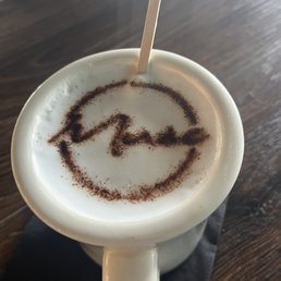 Cappuccino with art!