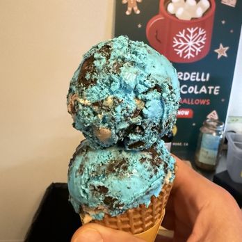 Lappert's Ice Cream - Cookie Monster Icecream mmmmm.. it's soooooooooooo good - Ice Cream & Frozen Yogurt Near Me - Livermore, California