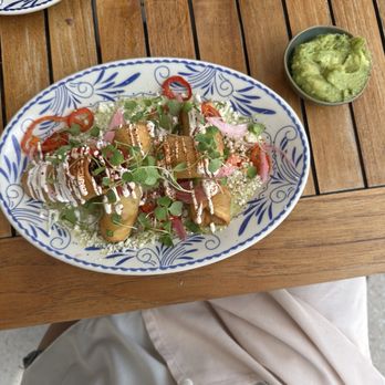 Casa Cami - Got the taquitos and they were so yum! I still think about it! Their guacamole was great as well! Beautiful views of the bay! - Breakfast & Brunch Near Me - Tampa, Florida