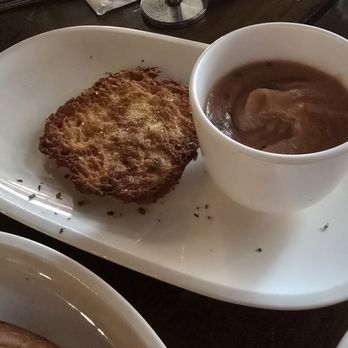 Der Biergarten - Apple sauce and 1 potato pancake - German Near Me - Atlanta, Georgia Der Biergarten - Apple sauce and 1 potato pancake - German Near Me - Atlanta, Georgia