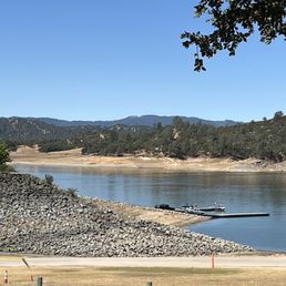 Nice lake view - not walkable from trailer. Nice lake view - not walkable from trailer.