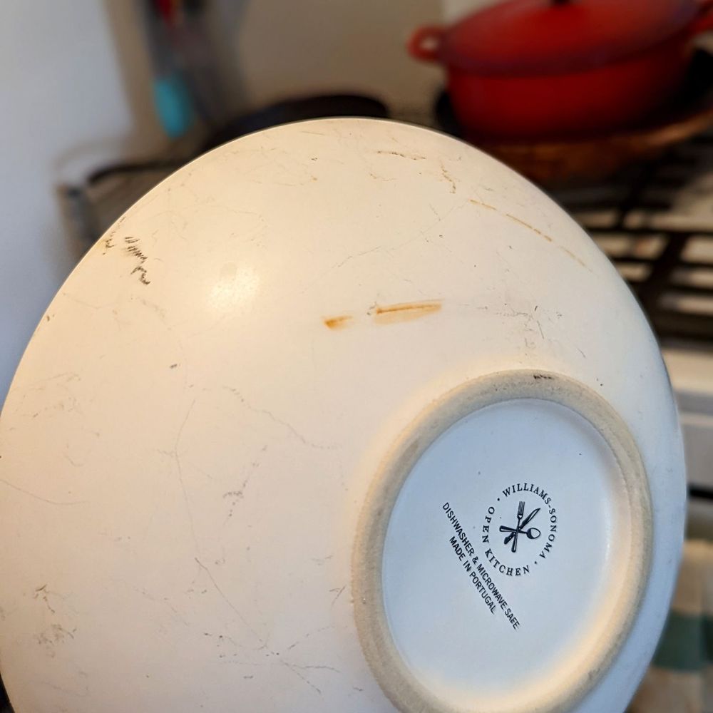 Williams-Sonoma - Purchased these "quality" plates from WS 10 months ago. - Specialty Food Near Me - Pasadena, California Williams-Sonoma - Purchased these "quality" plates from WS 10 months ago. - Specialty Food Near Me - Pasadena, California