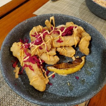 Sea Salt Grill - Fish rinds - highly recommend - Seafood Near Me - Cancún, ROO