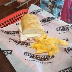 Firehouse Subs - Kids turkey and cheese