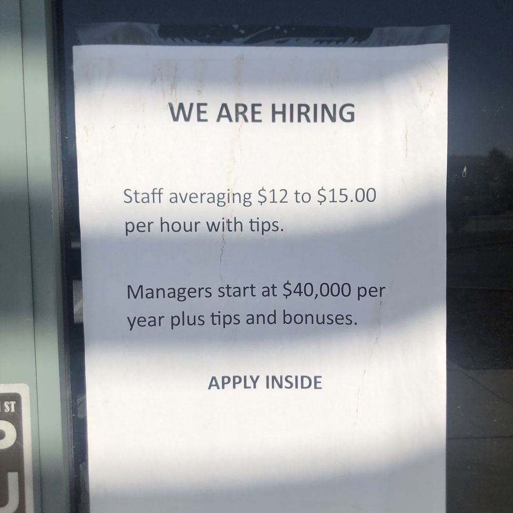 Capriotti's Sandwich Shop - Pay your employees better and don't depend on customers to supplement a living wage. - Sandwiches Near Me - Henderson, Nevada