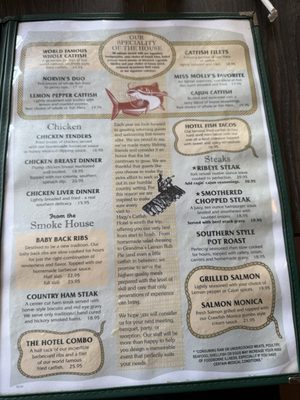 Menu photo 2 Hagy's Catfish Hotel Shiloh, TN Menu photo 2 Hagy's Catfish Hotel Shiloh, TN