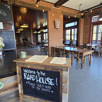 Davenport Roadhouse - Welcome to the Roadhouse - indoor dining. Patio dining available. - American Near Me - Davenport, California