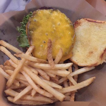 Buffalo Wild Wings - Cheese burger with fries - American Near Me - Concord, California