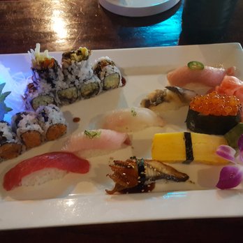 Sake Cafe - Maki: spicy salmon, eel cucumber. Nigiri: maguro, hamachi, hirame, saba, toro; unagi, tamago, ikura. 2019 01 03. S23. - Sushi Bars Near Me - Albany, New York Sake Cafe - Maki: spicy salmon, eel cucumber. Nigiri: maguro, hamachi, hirame, saba, toro; unagi, tamago, ikura. 2019 01 03. S23. - Sushi Bars Near Me - Albany, New York